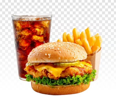 BURGER + COLD DRINK + FRIES